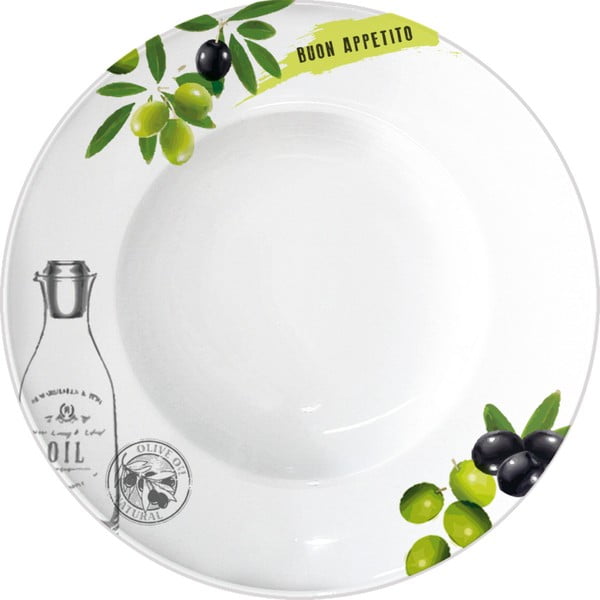 Porcelánový talíř na těstoviny PPD Buon Appetito, ⌀ 27 cm