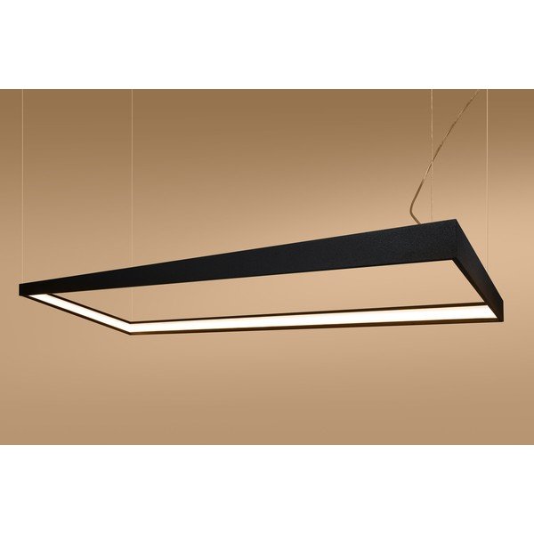 Černé kovové LED závěsné svítidlo TUULA – Thoro-image-3