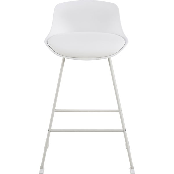 Bílá barová židle (výška sedáku 66 cm) Tina – Actona-image-4