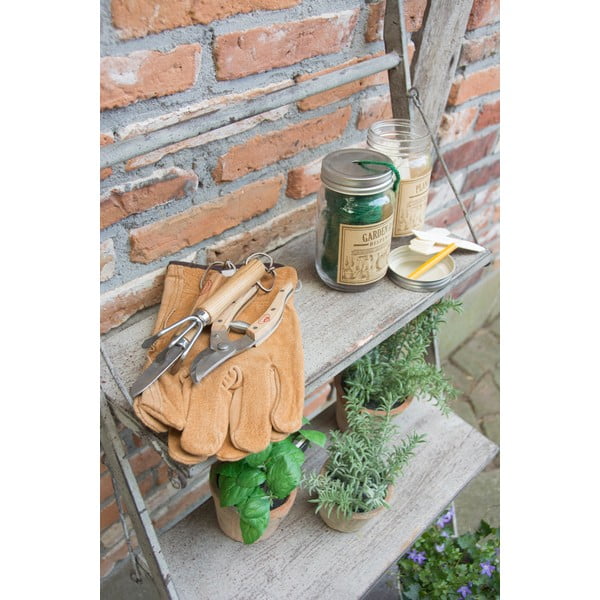 Set sklenice a 40 štítků na bylinky z topolového dřeva Esschert Design Heal, 400 ml-image-1