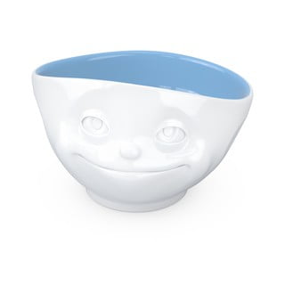 Bílo-modrá porcelánová zamilovaná miska 58products