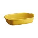 Žlutá keramická zapékací mísa Emile Henry Ultime, 36 x 23 cm