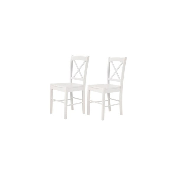 Sada 2 bílých jídelních židlí 13Casa  Kaos