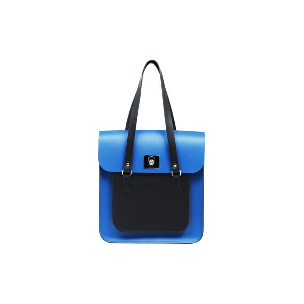Modro-černá kožená kabelka Brix + Bailey Rosemont
