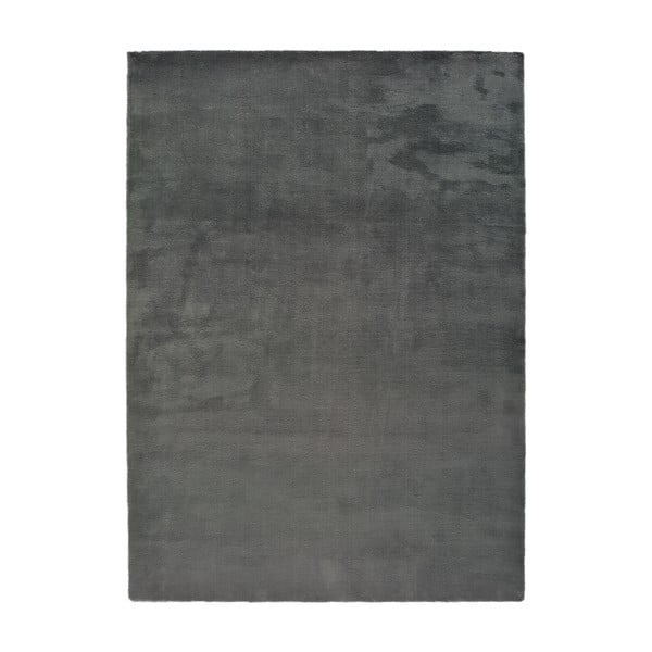 Tmavě šedý koberec Universal Berna Liso, 120 x 180 cm