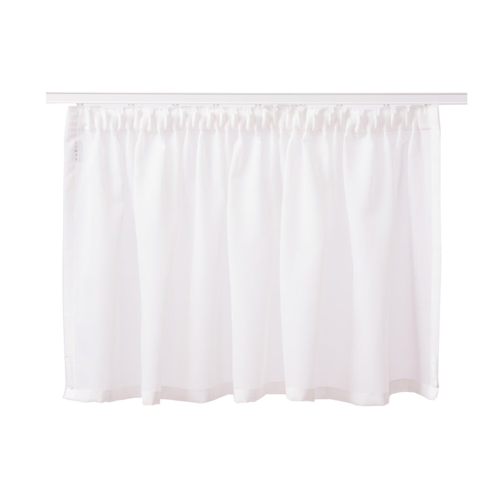 Bílá voálová záclona 150x50 cm Avenue – Mendola Fabrics