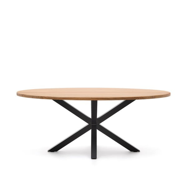Jídelní stůl s deskou z akácie 100x200 cm Argo – Kave Home-image-3