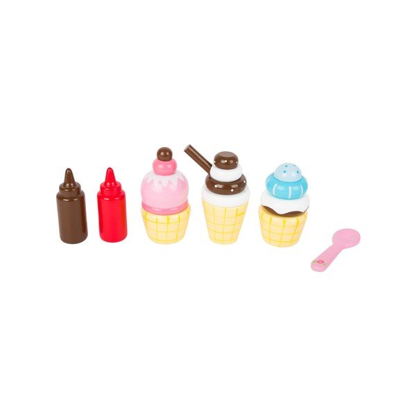 Dětský dřevěný zmrzlinový set Legler Cream Cone-image-3