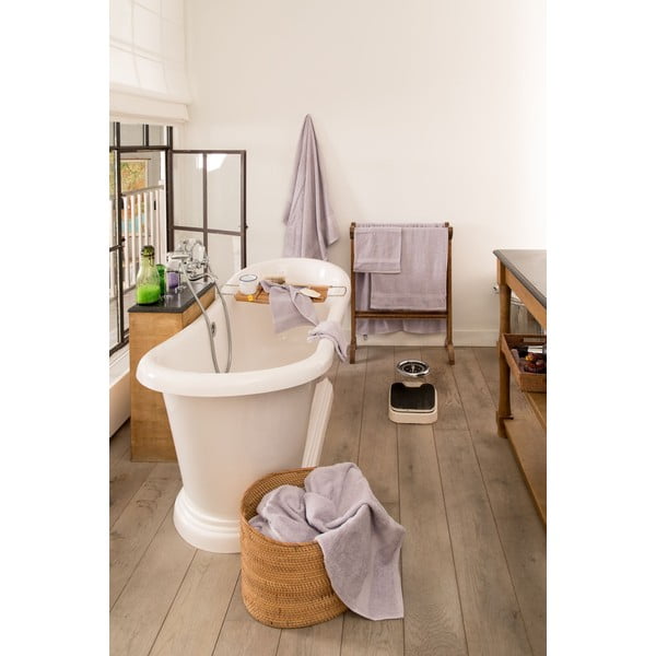 Šeříkově fialový ručník Tiseco Home Studio, 50 x 100 cm-image-1