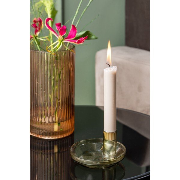 Zelený skleněný svícen PT LIVING Tub-image-1