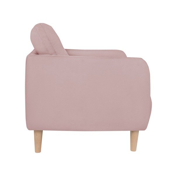Růžové křeslo Micadoni Home Belano-image-4