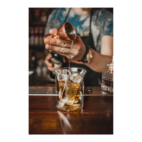 Dvoustěnná sklenice na whiskey Vialli Design, 300 ml-image-2