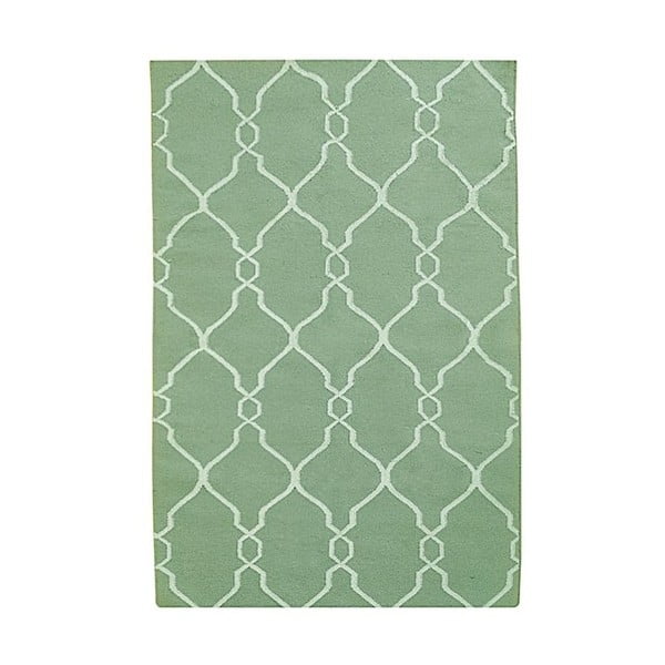 Ručně tkaný koberec Kilim JP 11058 Green, 90x150 cm