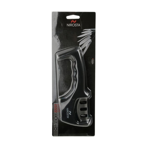 Černý 3-fázový ostřič na nože Nirosta Sharpen-image-3