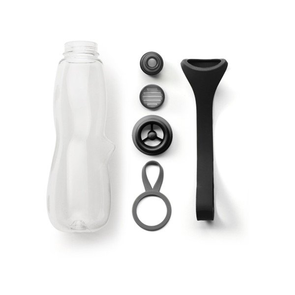 Červená sportovní filtrační lahev s binchotanem Black + Blum Eau Good Duo, 700 ml-image-4