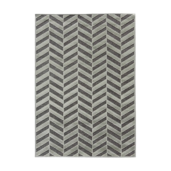 Koberec Genova no. 705, 65x110 cm, šedý