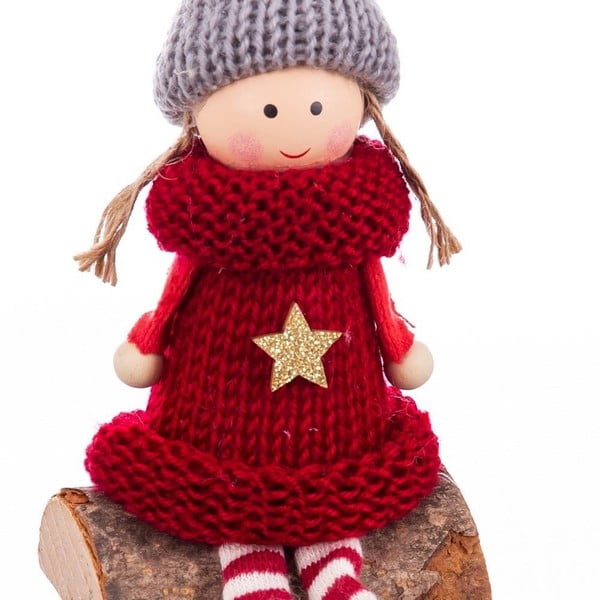 Vánoční figurka Girl – Casa Selección-image-1