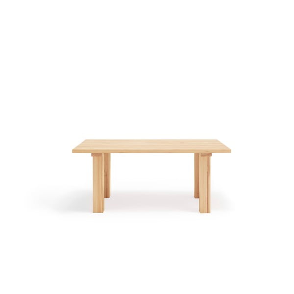 Jídelní stůl s deskou z borovicového dřeva 100x180 cm Banda – Teulat-image-1