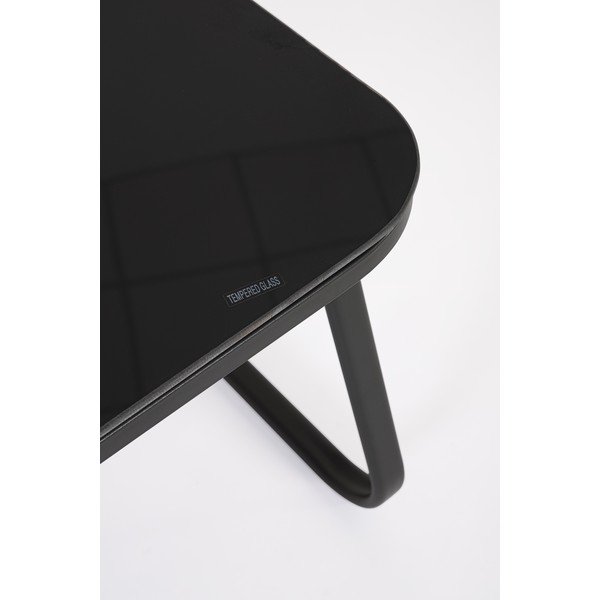 Antracitový ocelový zahradní lounge set pro 4 Gonzalo – Bizzotto-image-3