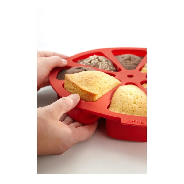 Silikonová forma na pečení dortu 1,28 l – Lékué-image-3