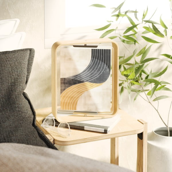 Dřevěný stojací rámeček v přírodní barvě 26x31,5 cm Bellwood – Umbra-image-1