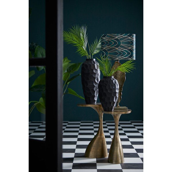 Kovový kulatý odkládací stolek 33x40 cm Macau - Light & Living-image-2