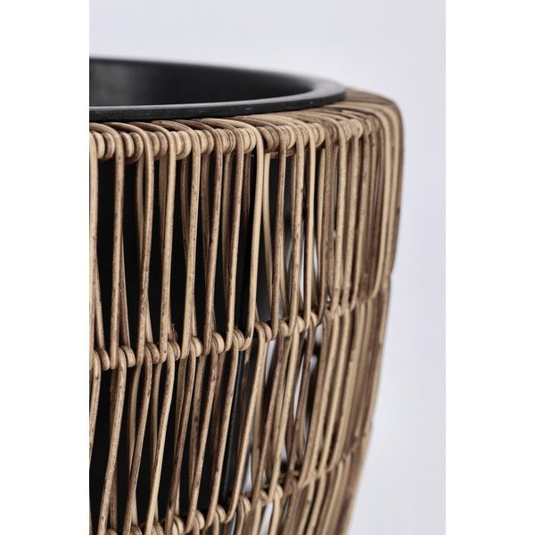 Plastové/z umělého ratanu květináče v sadě 3 ks ø 44 cm Ayun – Bizzotto-image-3