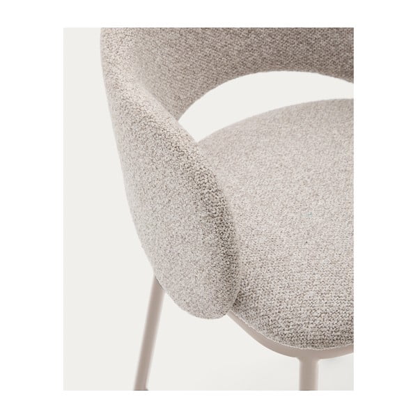 Barová židle slonovinová (výška sedáku 65 cm) Maina – Kave Home-image-3