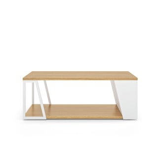 Konferenční stolek s deskou v dubovém dekoru 100x55 cm Albi - TemaHome