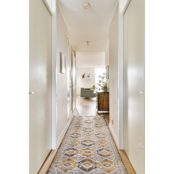 Béžový běhoun 80x300 cm Soft Eman – FD-image-1