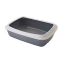 Šedý kočičí záchod 37x50 cm Savic Iriz – Plaček Pet Products