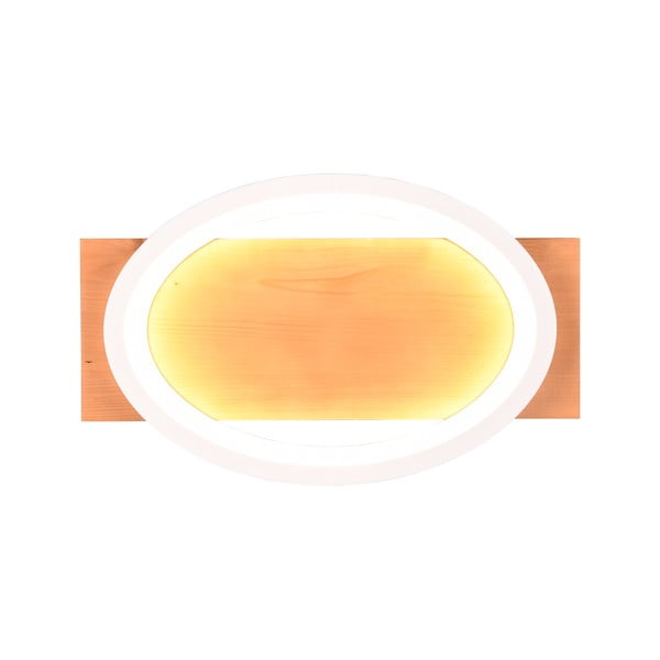 LED stmívatelné nástěnné svítidlo v bílo-přírodní barvě Barca – Trio-image-1