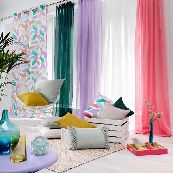 Bílá voálová záclona 140x240 cm Linka – douceur d'intérieur-image-3