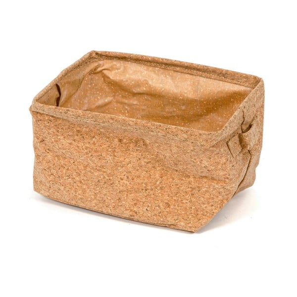 Úložný korkový košík Compactor Cork Iron Frame Basket, 25 x 15 cm-image-2