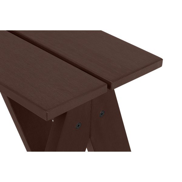 Tmavě hnědá dřevěná zahradní židle Navo – noo.ma-image-3