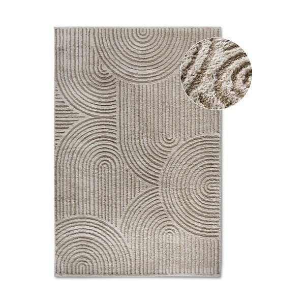 Béžový koberec 200x280 cm Chappe Beige – Elle Decoration