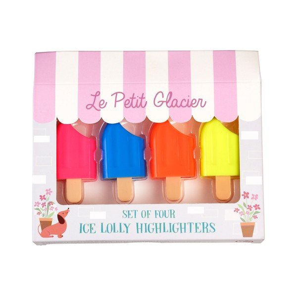 Sada 4 zvýrazňovačů Rex London Ice Lolly-image-4