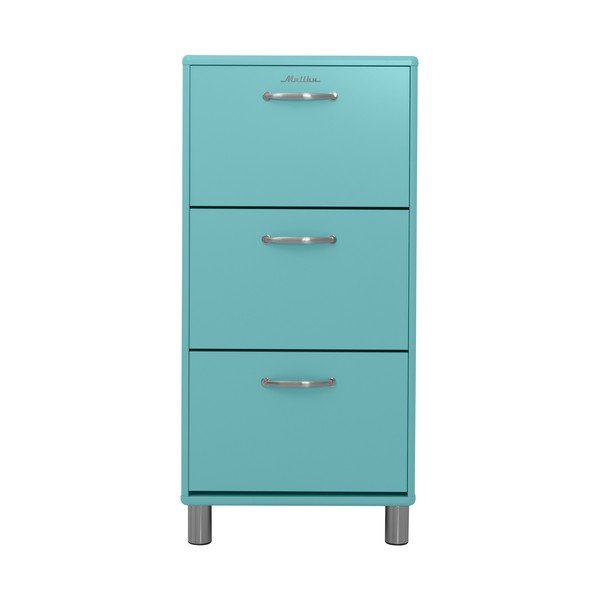 Tyrkysový výklopný botník Malibu - Tenzo-image-1