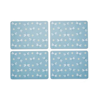 Korkovo-papírové prostírání 4 ks 21.5x29 cm English Meadow – Cooksmart ®