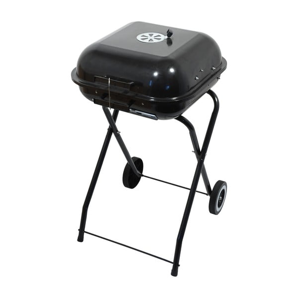 Obdélníkový gril na dřevěné uhlí Cattar Trapani, 43 x 40 cm-image-4