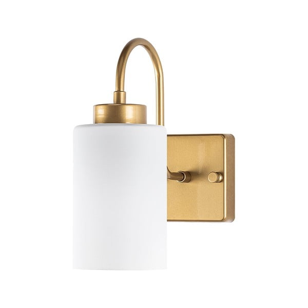 Bílé/ve zlaté barvě nástěnné svítidlo ø 10 cm Duzsuz – Opviq lights-image-2