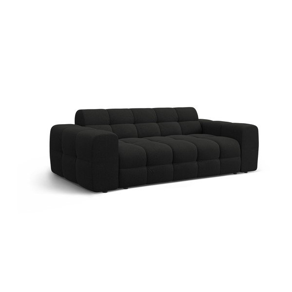 Černá pohovka 222 cm Kendal – Micadoni -image-3