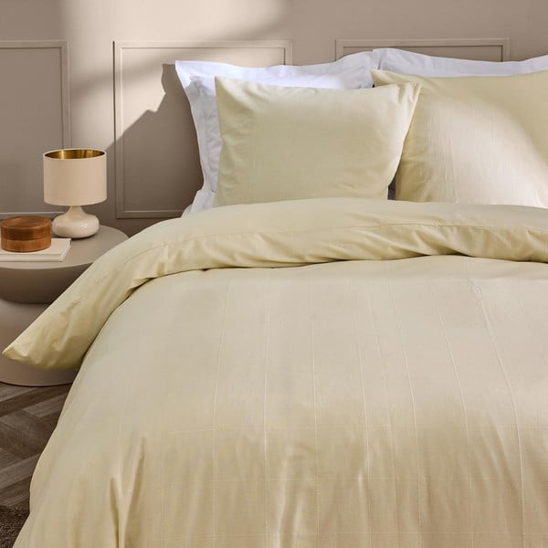 Slonovinové povlečení na dvoulůžko/prodloužené 240x220 cm Linella – douceur d'intérieur-image-2