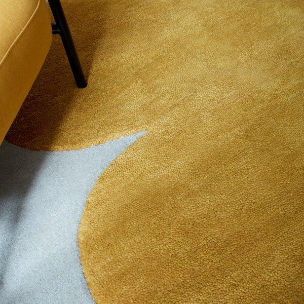 Okrově žlutý ručně tkaný vlněný koberec 120x170 cm Canvas – Asiatic Carpets-image-2