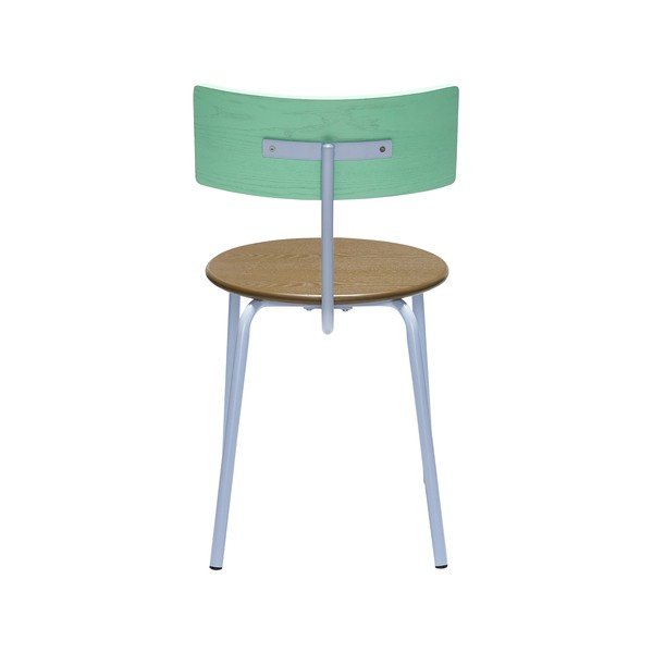 Jídelní židle v zelené a přírodní barvě v sadě 4 ks Koi – Hübsch-image-2