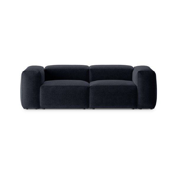 Tmavě modrá pohovka 224 cm Bergamo – Cosmopolitan Design