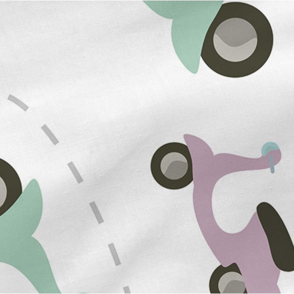 Dětské bavlněné prostěradlo Happynois Summer Time, 140 x 70 cm-image-3