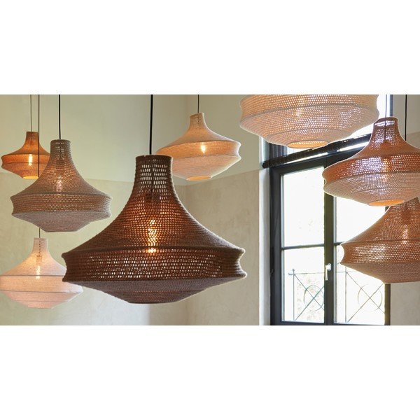 Krémové stínidlo ø 50 cm Viggo – Light & Living-image-2