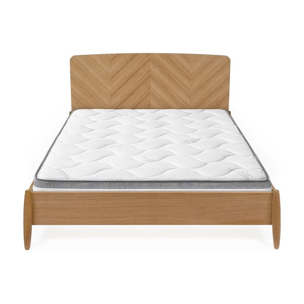 Dvoulůžková postel Woodman Farsta Herringbone, 140 x 200 cm-image-3