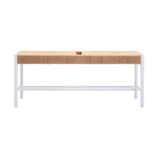 Dřevěná lavice v přírodní barvě Bandar – Premier Housewares-image-2